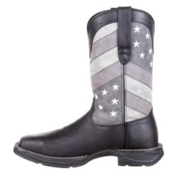 Men's Durango Rebel Faded Black Flag Boots -Stride Shield Shop 4 650 durango rebel faded black flag black gray