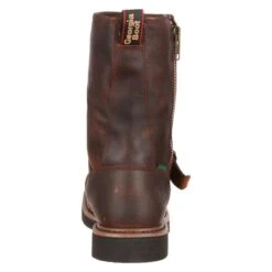Men's Georgia 10" X-10 Pull-On Side-Zip Waterproof Boots -Stride Shield Shop 4 650 georgia 10 x 10 pull on side zip waterproof soggy copper kettle