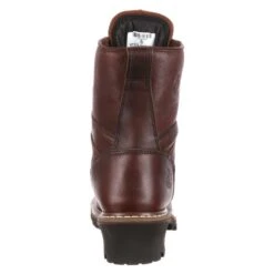 Men's Georgia 8" Logger Waterproof Boots -Stride Shield Shop 4 650 georgia 8 logger waterproof bark