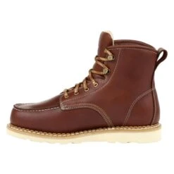 Men's Georgia USA Wedge Moc Toe Boots -Stride Shield Shop 4 650 georgia usa wedge moc toe brown