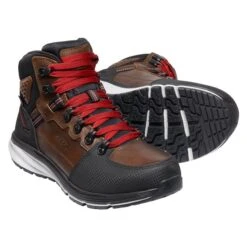 Men's Keen Utility Red Hook Mid Waterproof Boots -Stride Shield Shop 4 650 keen utility red hook mid waterproof boots tobacco black