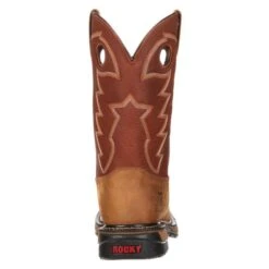 Men's Rocky 11" Original Ride Waterproof Boots -Stride Shield Shop 4 650 rocky 11 original ride waterproof tan ochre