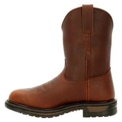 Men's Rocky Original Ride FLX Unlined Western Boots -Stride Shield Shop 4 650 rocky original ride flx unlined western boots brown