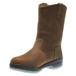 Men's Wolverine 10" Durashocks Wellington 200G Waterproof Boots -Stride Shield Shop 4 650 wolverine 10 durashocks wellington 200g waterproof brown