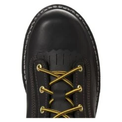 Men's Georgia 8" Low-Heel Logger GTX 200G Waterproof Boots -Stride Shield Shop 5 650 georgia 8 low heel logger gtx 200g waterproof black