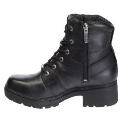 Women's Harley Davidson Footwear Jocelyn Side-Zip Boots -Stride Shield Shop 5 650 harley davidson footwear jocelyn side zip black