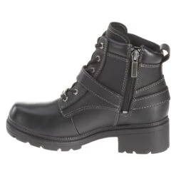 Women's Harley Davidson Tegan Side-Zip Boots -Stride Shield Shop 5 650 harley davidson tegan side zip black