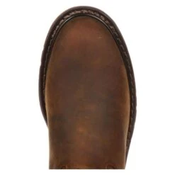 Men's Rocky 10" Original Ride Round Toe Unlined Boots -Stride Shield Shop 5 650 rocky 10 original ride round toe unlined old weathered tan