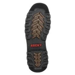 Men's Rocky Rams Horn Work Waterproof Boots -Stride Shield Shop 5 650 rocky rams horn work waterproof boots dark brown