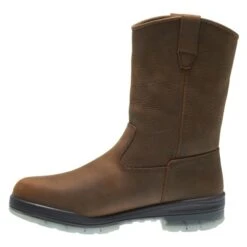 Men's Wolverine 10" Durashocks Wellington 200G Waterproof Boots -Stride Shield Shop 5 650 wolverine 10 durashocks wellington 200g waterproof brown