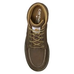 Men's Carhartt 5" Millbrook Moc Toe Wedge Boots -Stride Shield Shop 6 1001 carhartt 5 millbrook moc toe wedge boots brown
