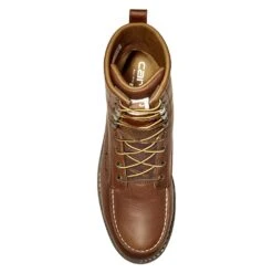 Men's Carhartt Wedge Steel Toe Waterproof Work Boots -Stride Shield Shop 6 1001 carhartt wedge steel toe waterproof work boots red brown