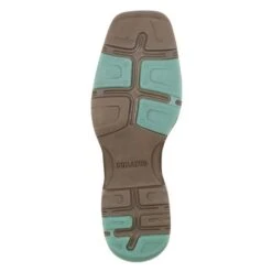 Women's Durango Ultra-Lite Saddle Western Boots -Stride Shield Shop 6 650 durango ultra lite saddle western boots tan emerald