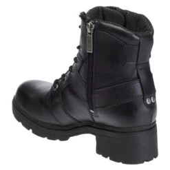 Women's Harley Davidson Footwear Jocelyn Side-Zip Boots -Stride Shield Shop 6 650 harley davidson footwear jocelyn side zip black