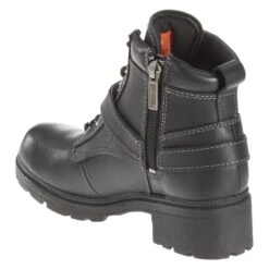 Women's Harley Davidson Tegan Side-Zip Boots -Stride Shield Shop 6 650 harley davidson tegan side zip black