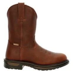 Men's Rocky Original Ride FLX Unlined Western Boots -Stride Shield Shop 6 650 rocky original ride flx unlined western boots brown