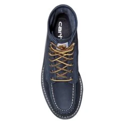 Women's Carhartt 6" Moc Toe Wedge Waterproof Boots -Stride Shield Shop 7 1001 carhartt 6 moc toe wedge waterproof boots navy2