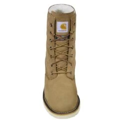 Women's Carhartt 8" Wedge Fold Down Winter 200G Waterproof Boots -Stride Shield Shop 7 1001 carhartt 8 wedge fold down winter 200g waterproof boots coyote