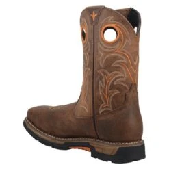 Men's Dan Post Storms Eye Waterproof Boots -Stride Shield Shop 7 650 dan post storms eye waterproof boots brown orange