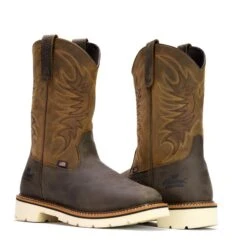 Men's Thorogood American Heritage Square Toe Wellington Boots -Stride Shield Shop 7 650 thorogood american heritage square toe wellington boots crazyhorse