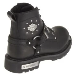 Women's Harley Davidson Becky Side-Zip Boots -Stride Shield Shop 8 650 harley davidson becky side zip black