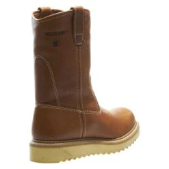 Men's Wolverine 10" Wedge Heel Wellington Boots -Stride Shield Shop 8 650 wolverine 10 wedge heel wellington brown