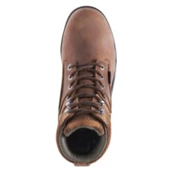 Men's Wolverine 6" Leather Durashocks Work Boots -Stride Shield Shop 9 650 wolverine 6 leather durashocks work canyon